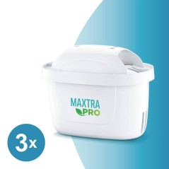 Brita MAXTRA PRO Pure Performance Water Filter Jug - Pack of 3, White - Ultimate Purity for Refreshing Taste!